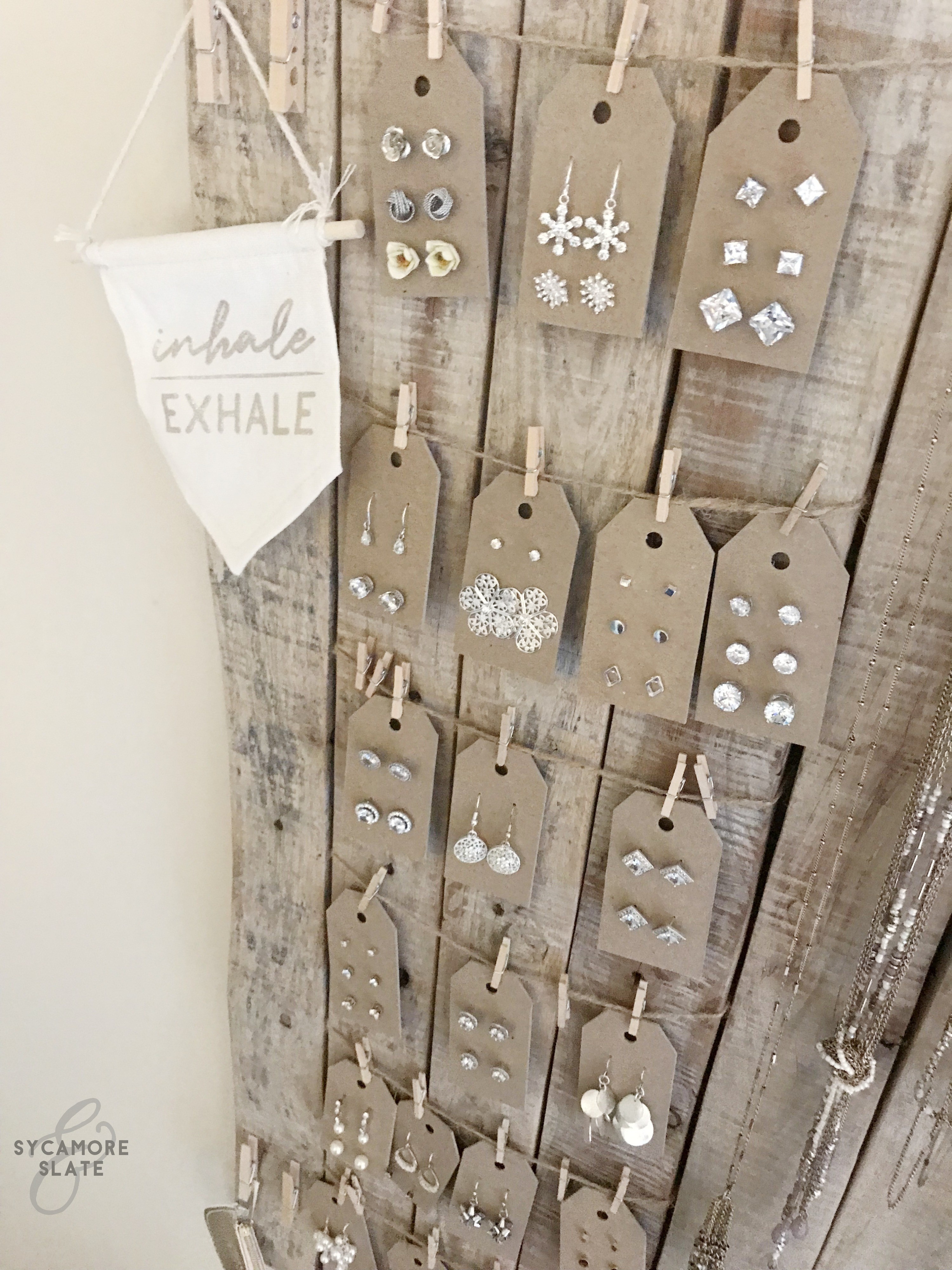 DIY Earring Tag Cards